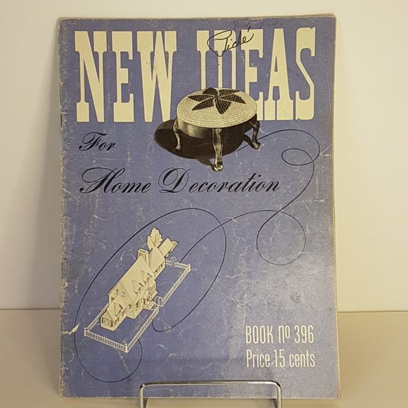 Vintage 1940s CANADIAN SPOOL COTTON COMPANY Ideas for Home Decoration Book 396 - Picture 2 of 16